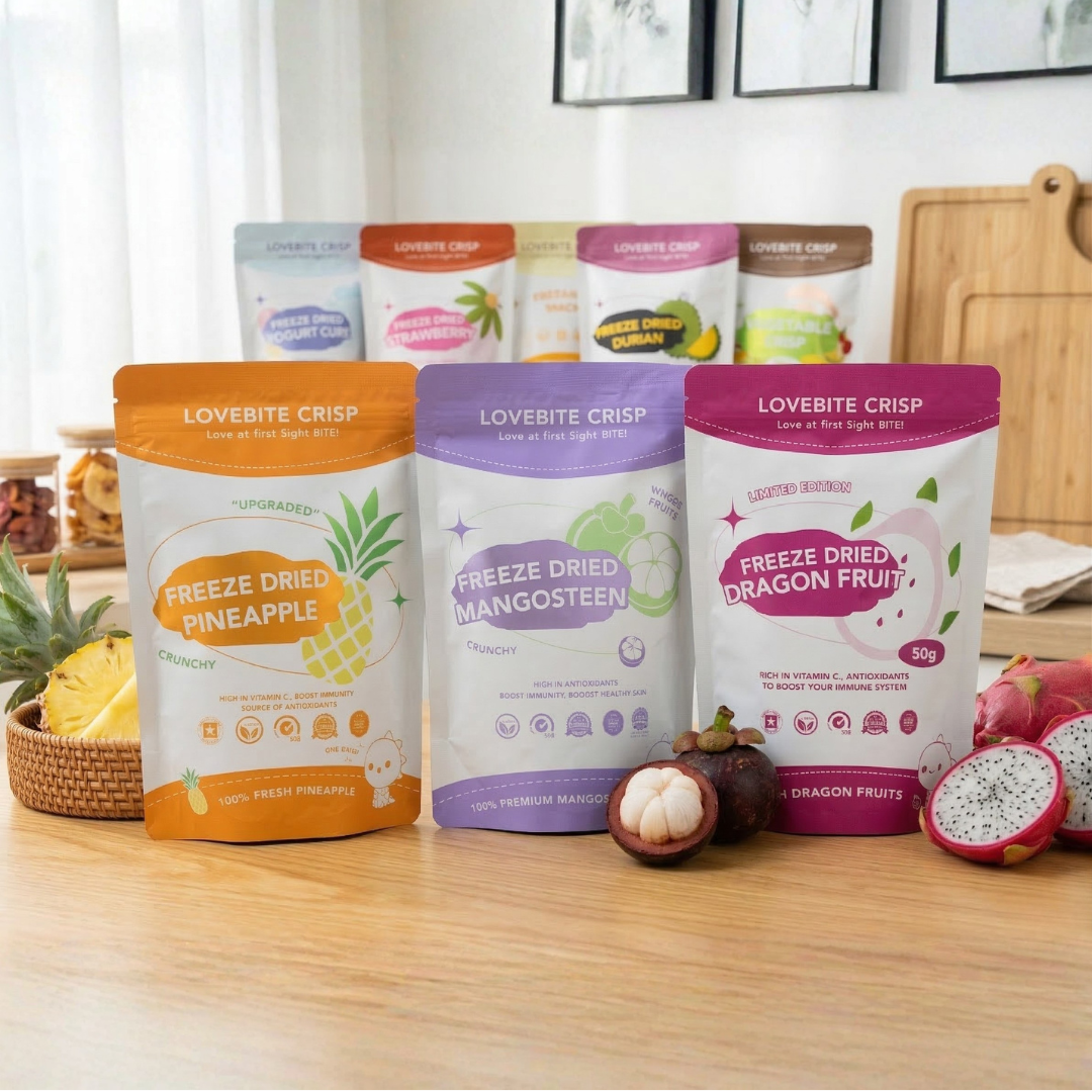 LoveBite Crisp Freeze dried Banana🍌[70g]