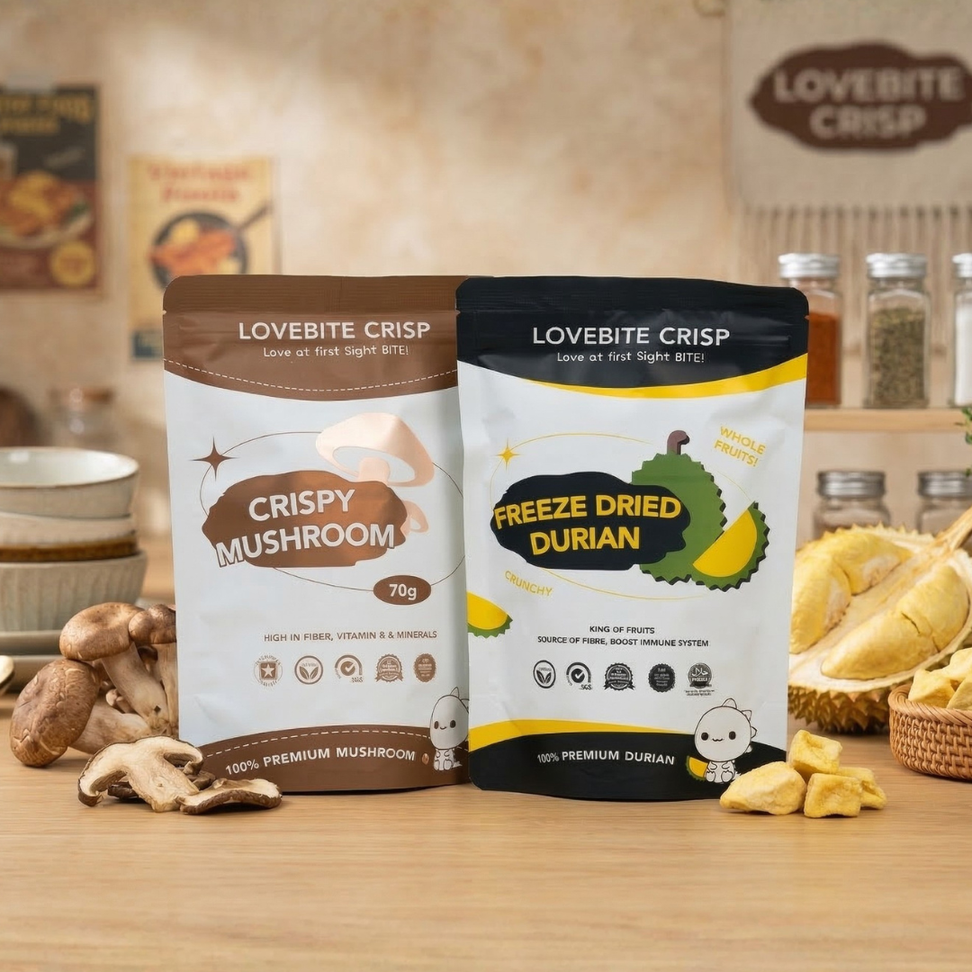 LoveBite Crisp Freeze dried Banana🍌[70g]