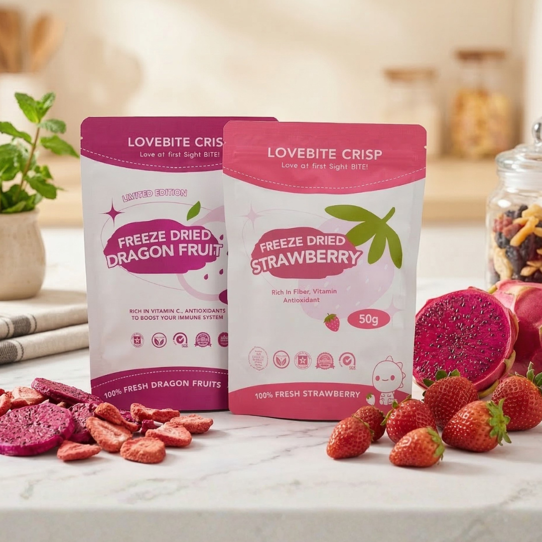 LoveBite Crisp Freeze dried Banana🍌[70g]