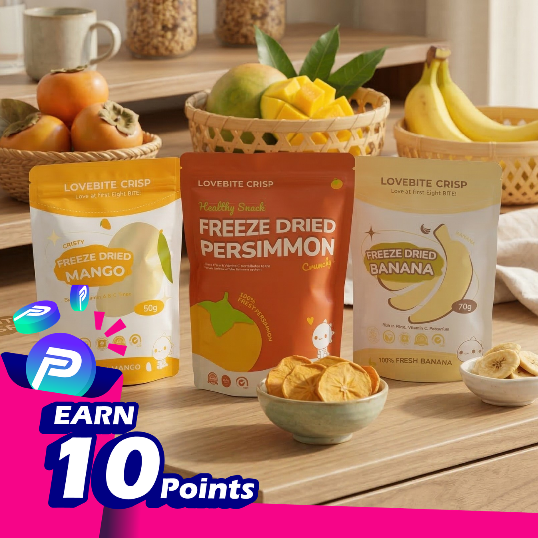 Lovebite Golden Fruit Trio 3-Pack (Mango + Persimmon + Banana)🥭🍌