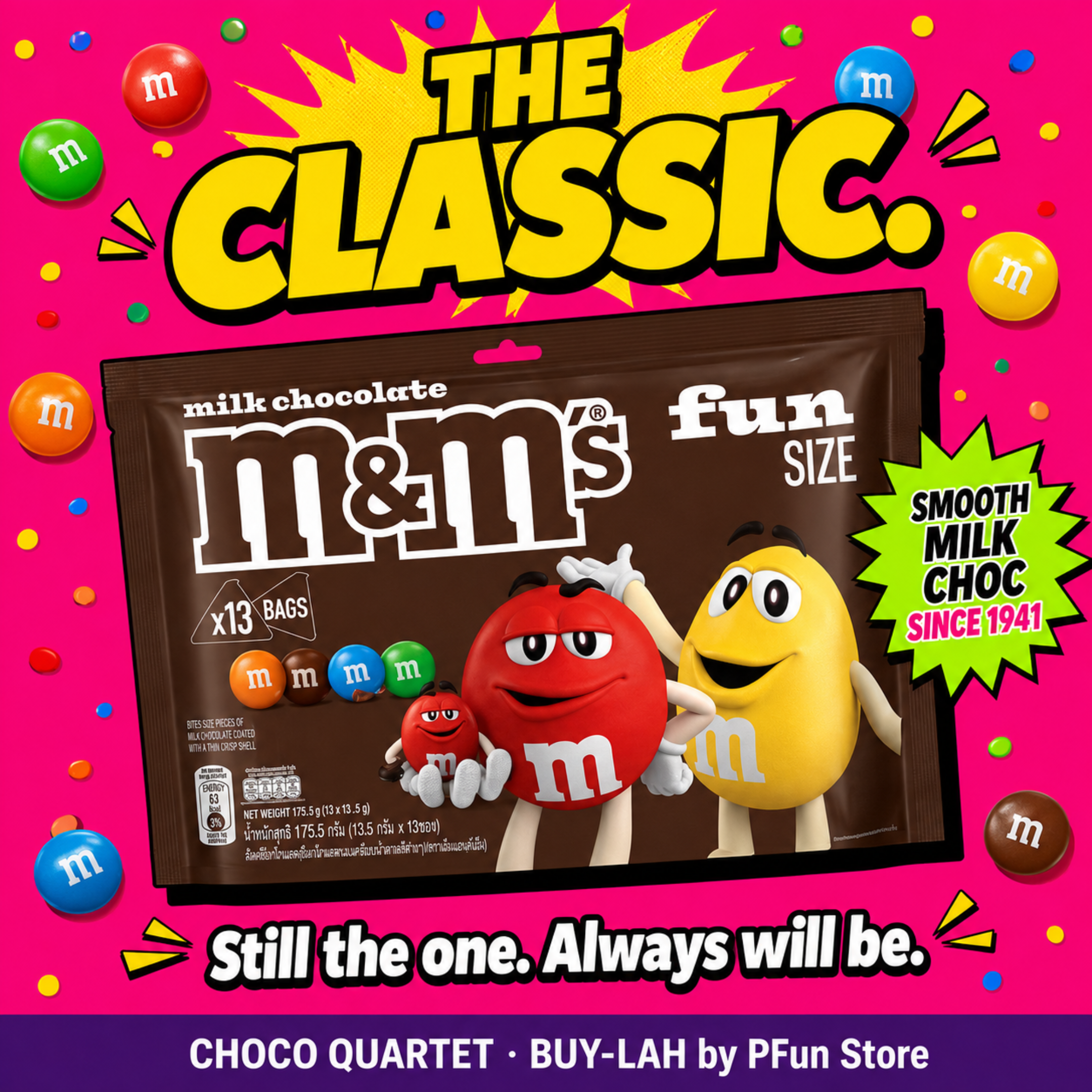 Choco Quartet Bundle (M&M's Trio + Maltesers) — 4 packs 