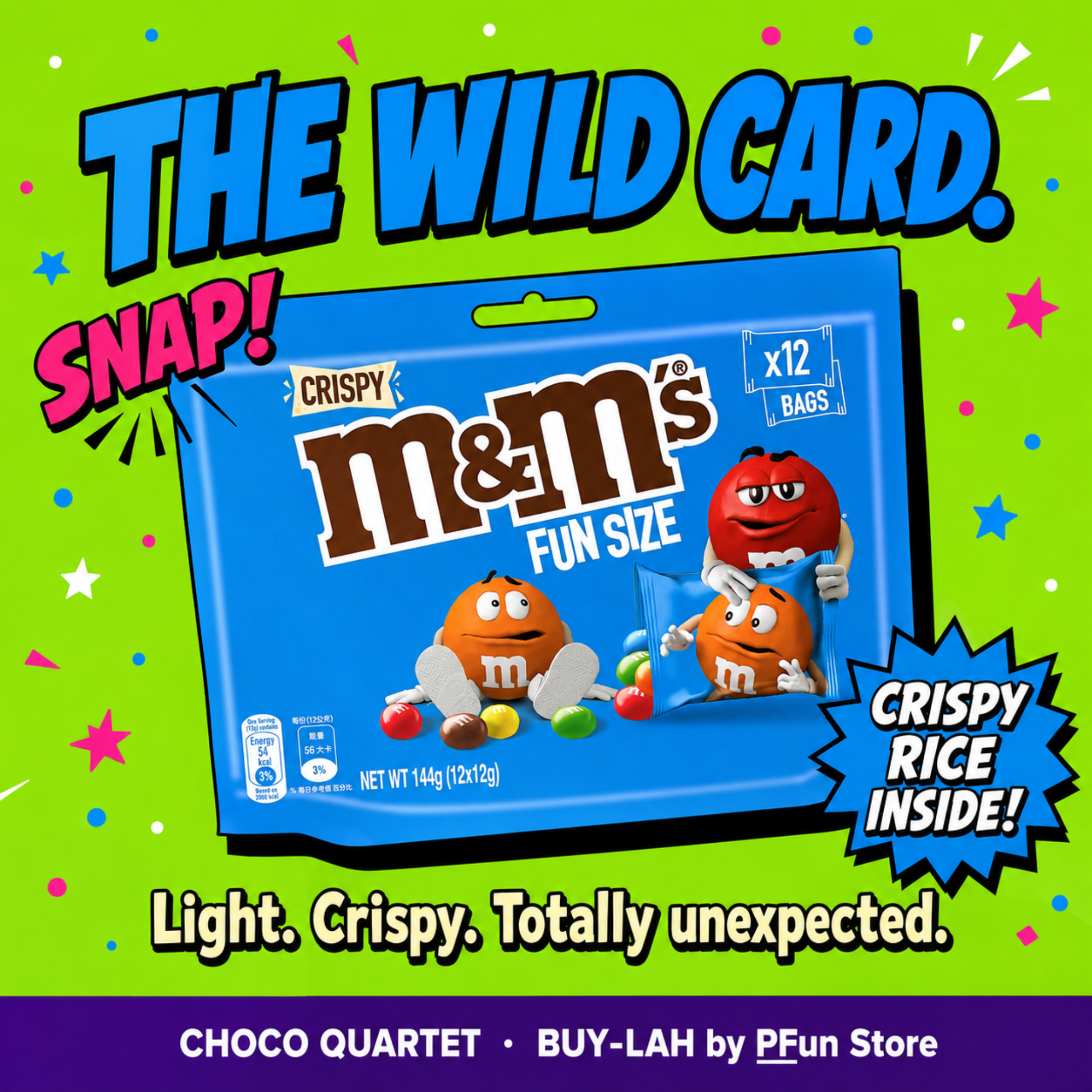 Choco Quartet Bundle (M&M's Trio + Maltesers) — 4 packs 