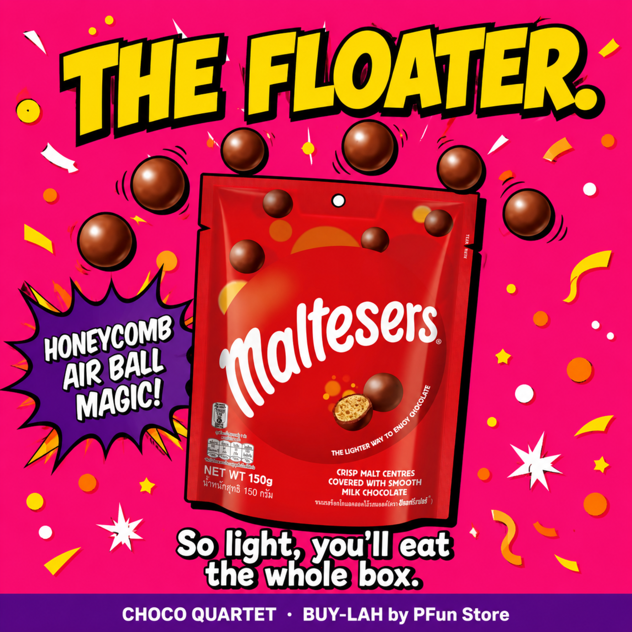 Choco Quartet Bundle (M&M's Trio + Maltesers) — 4 packs 