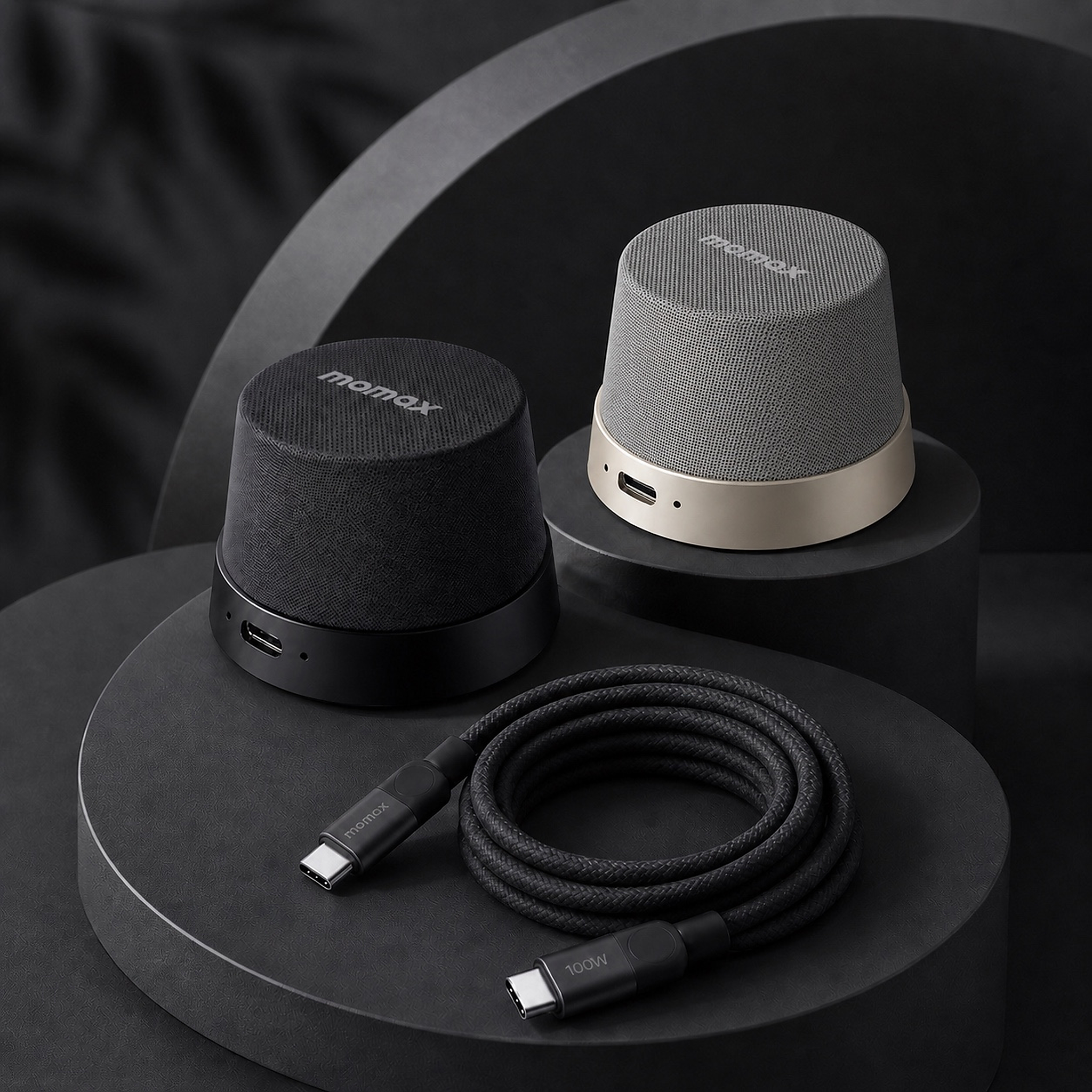 Dual-Sound Magnetic TWS Bundle (Momax) (5.5 RM1 Add-On Mega Deals)