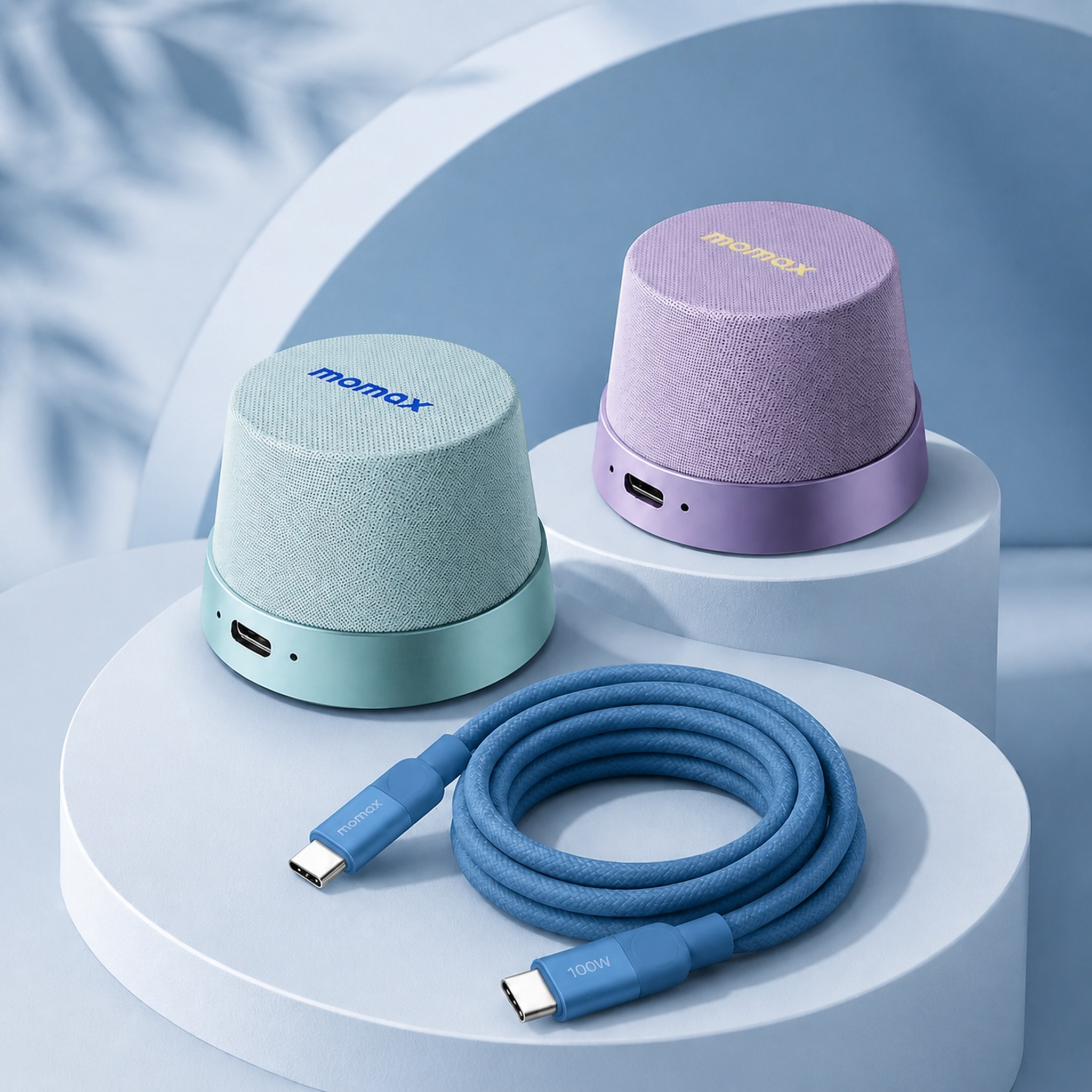 Dual-Sound Magnetic TWS Bundle (Momax) (5.5 RM1 Add-On Mega Deals)