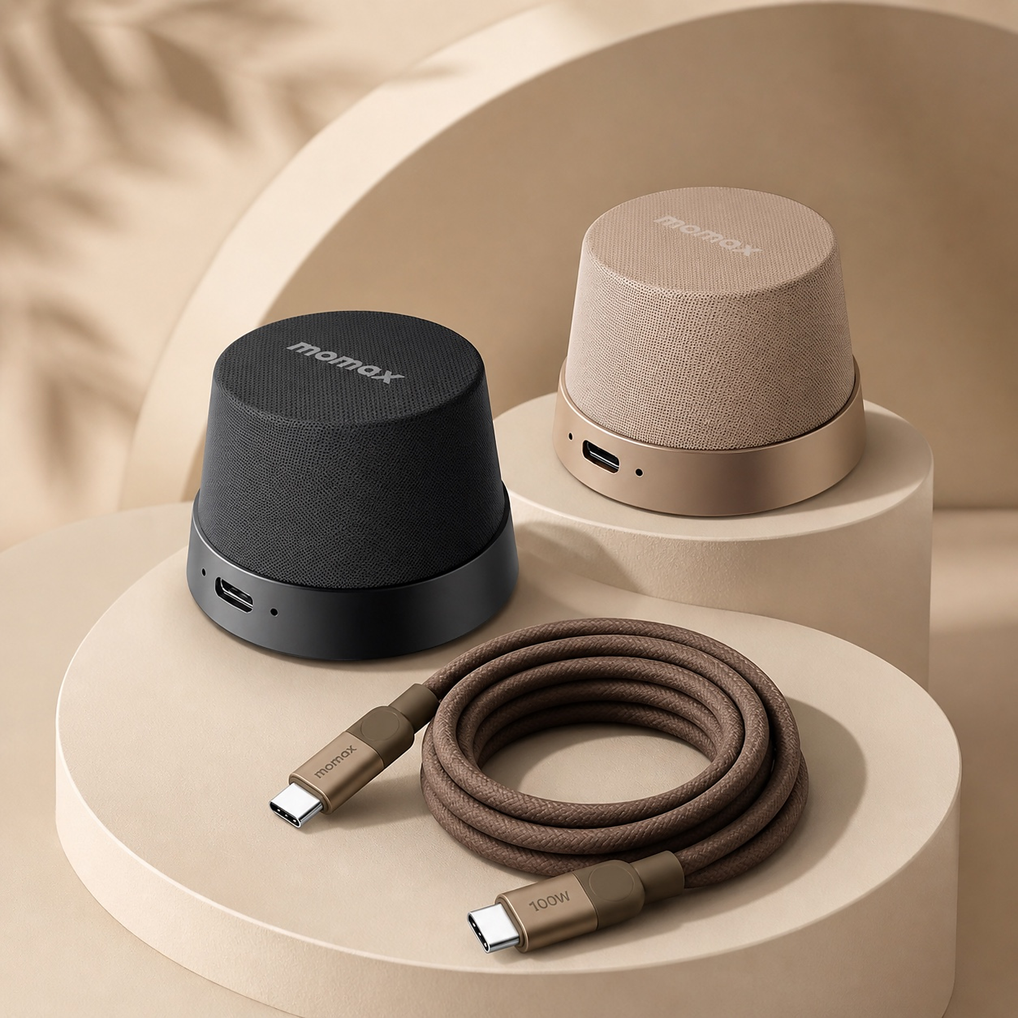Dual-Sound Magnetic TWS Bundle (Momax) (5.5 RM1 Add-On Mega Deals)