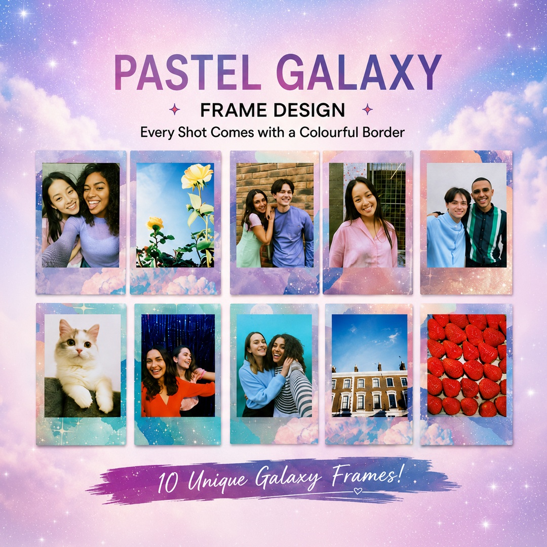  Fujifilm Instax Mini Instant Film — Pastel Galaxy Edition 10 Sheets
