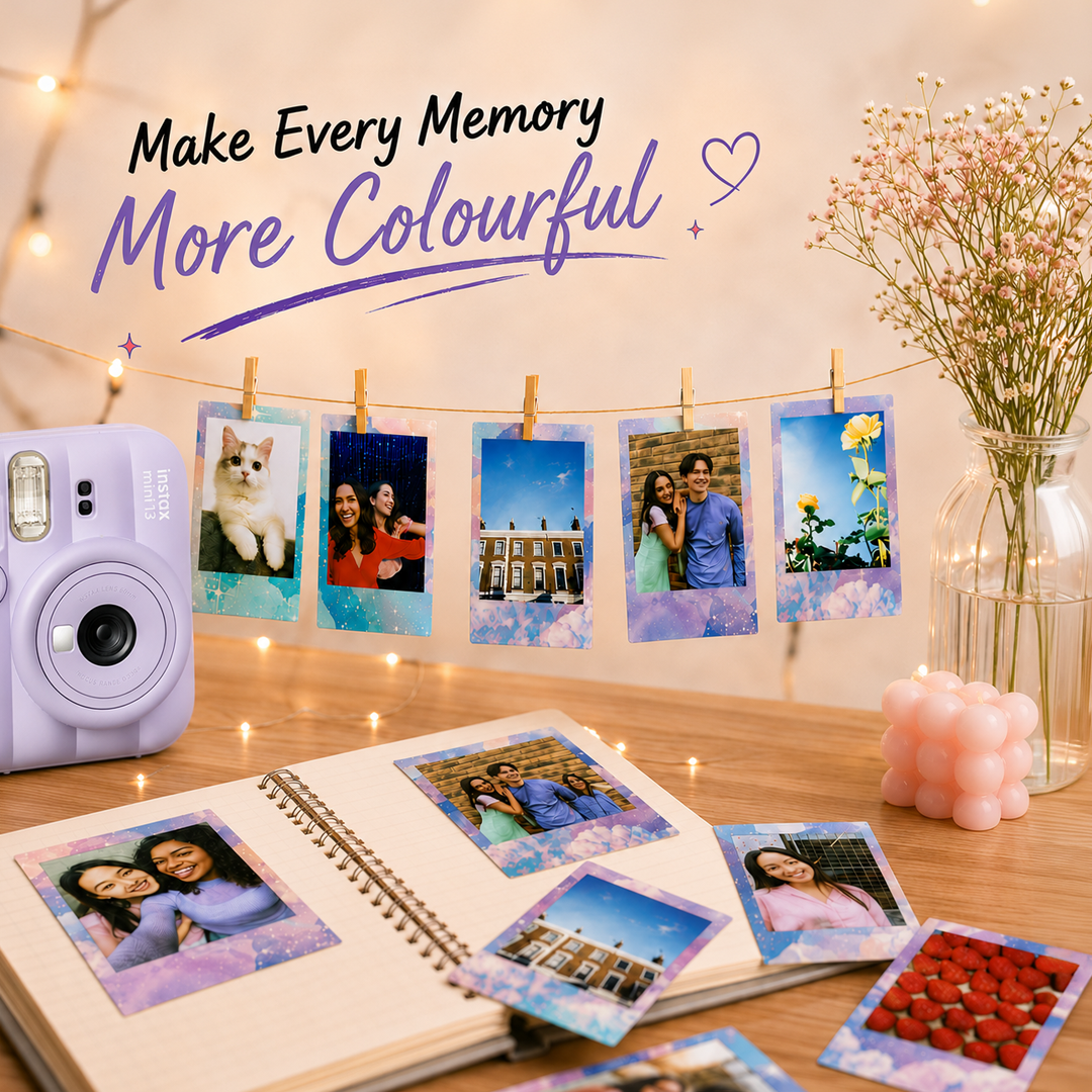  Fujifilm Instax Mini Instant Film — Pastel Galaxy Edition 10 Sheets