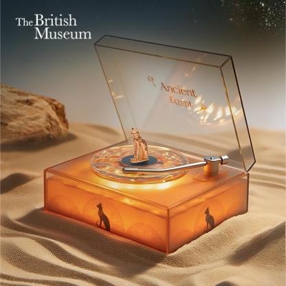 🏛️ The British Museum 🐈‍⬛ Anderson Cat “Nile Echo” Light Rhythm White Noise Bluetooth Speaker