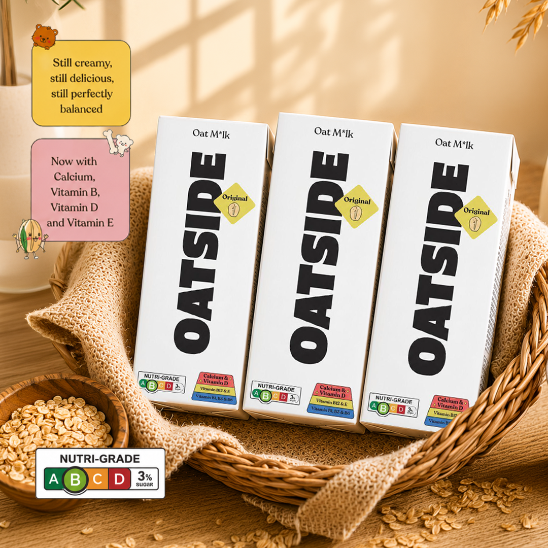  Oatside Original Oat Milk 180mL x 3 Boxes Bundle