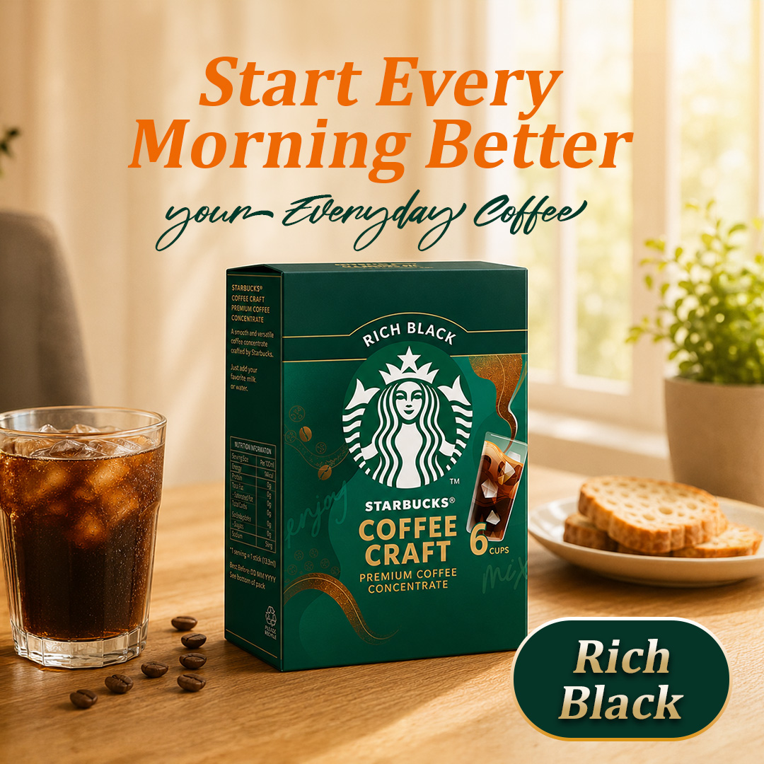  Starbucks Coffee Essence Concentrate 6-Pack |Exclusively Imported from Hong Kong