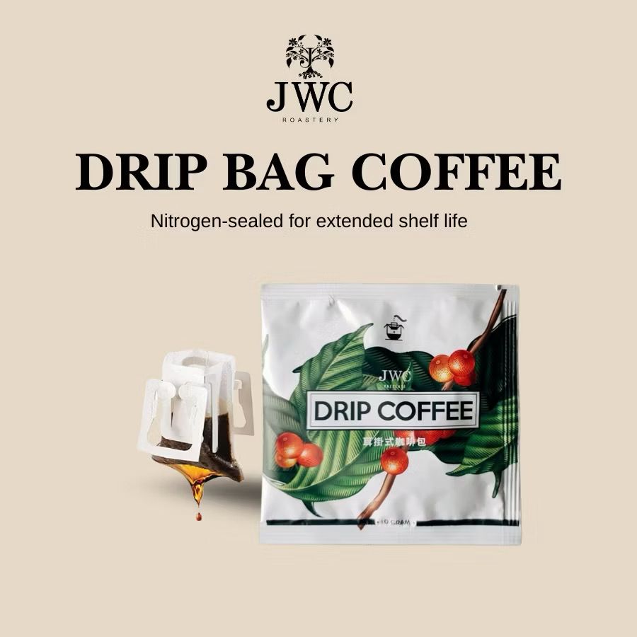 JWC Drip Coffee Box Caramel & Popcorn (Vacuum Pack With Nitrogen/100% Arabica)