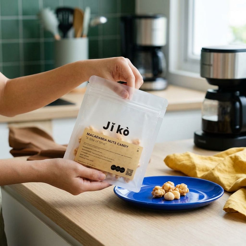 Jǐ kò Macadamia Cracker - Handmade・Wholesome・Healthy