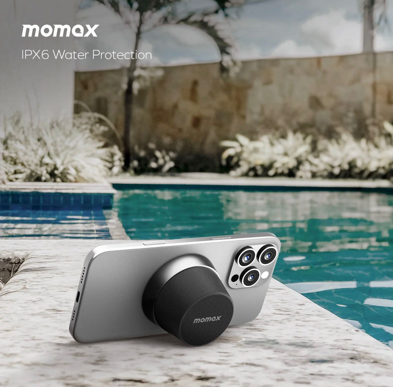 Dual-Sound Magnetic TWS Bundle (Momax) (5.5 RM1 Add-On Mega Deals)