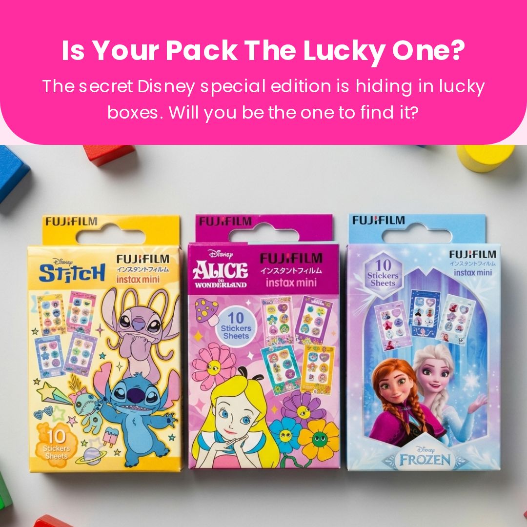 📸  Buy-Lah Exclusive Instax™ Blind Box  2 Random Cartoon Films (No Duplicates)