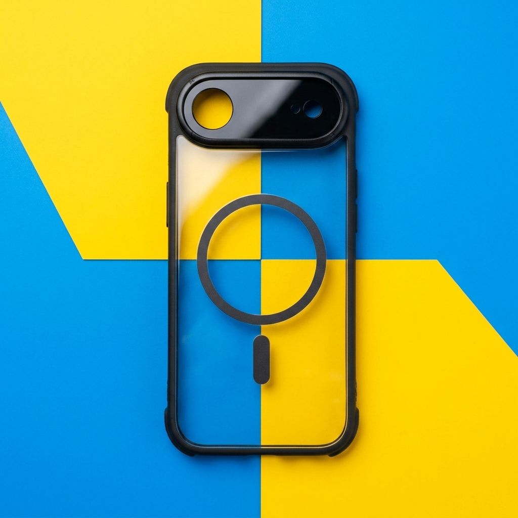 MOMAX CaseFORM Air Magnetic Case (iPhone 17 Air Black ) – Free Shipping 🚚