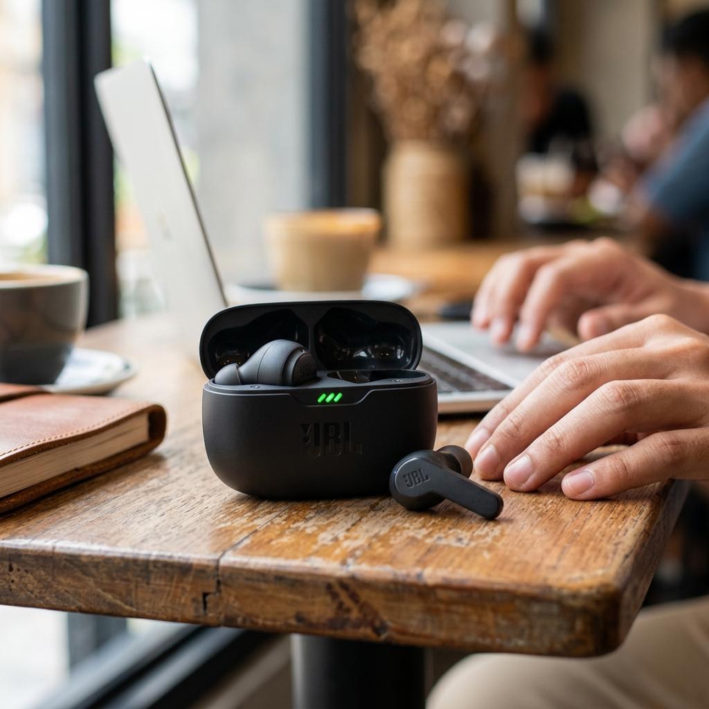 JBL Wave Beam True Wireless Earbuds 