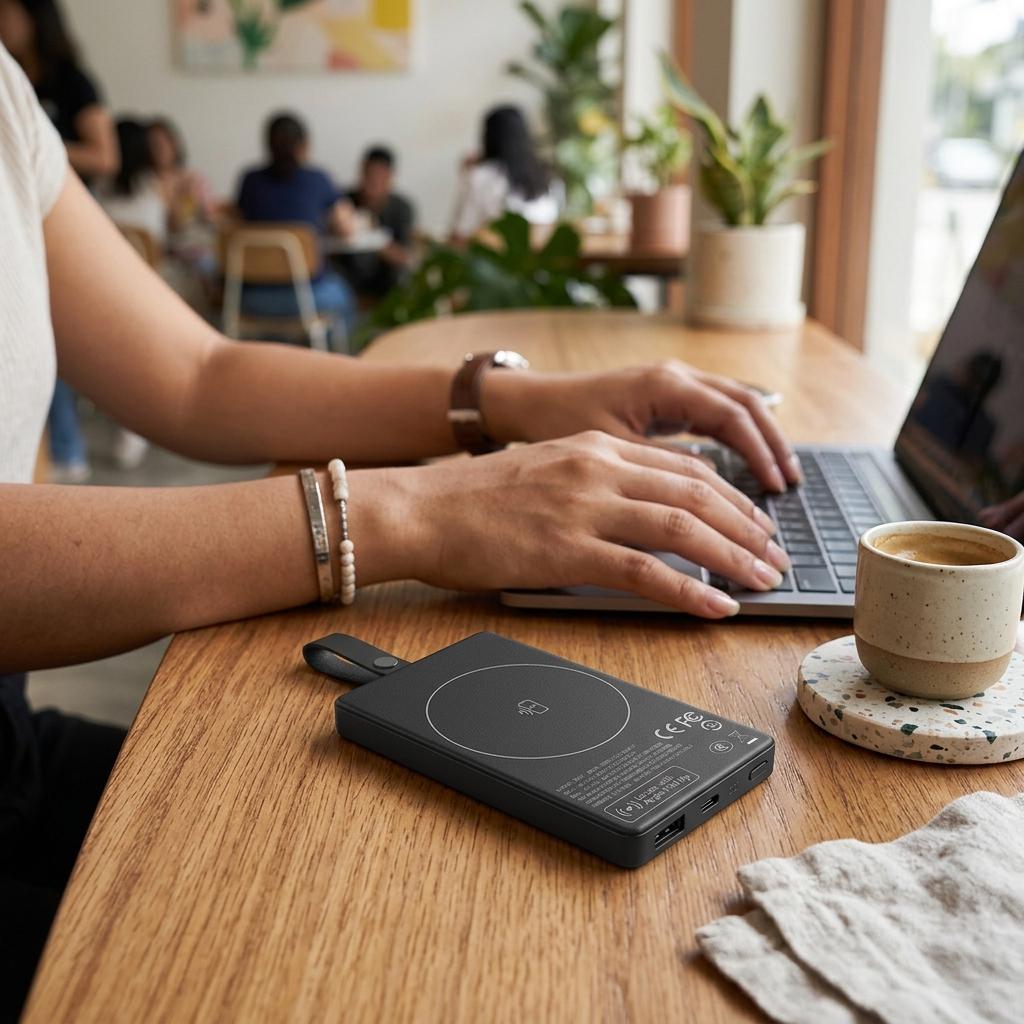 Momax 1-Power Badge+ Emergency Power Bank with Find My Locator