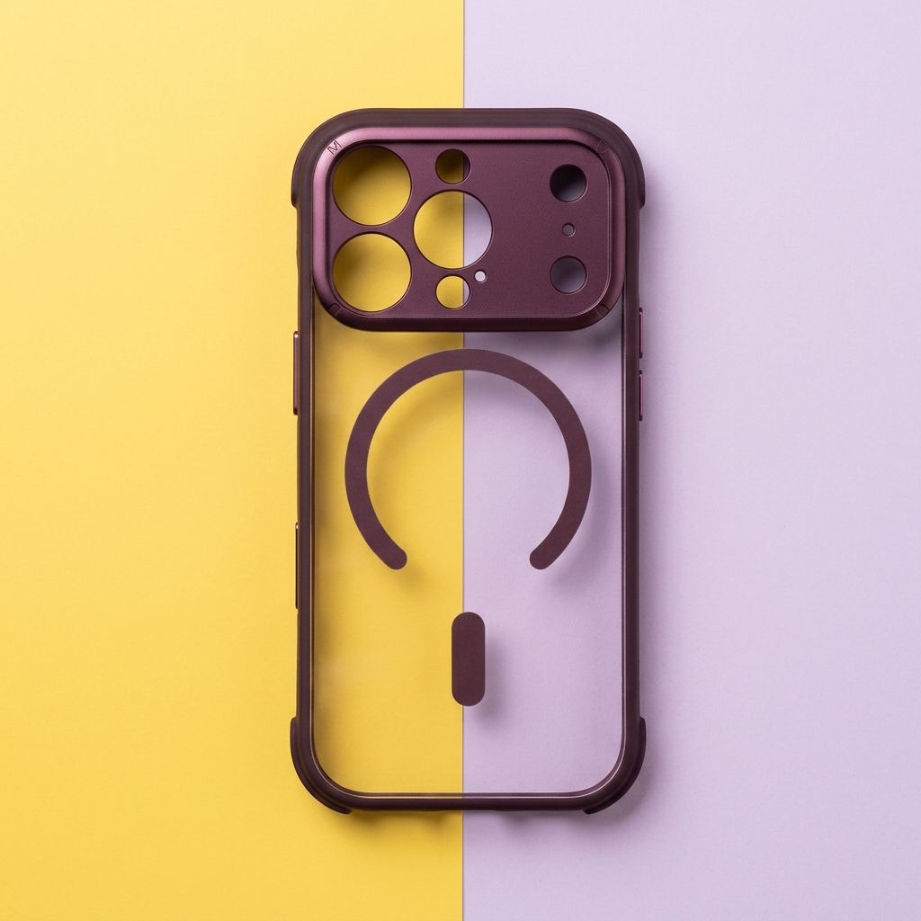 MOMAX CaseFORM Air Magnetic Case (iPhone 17 Pro Solar Orange ) – Free Shipping 🚚