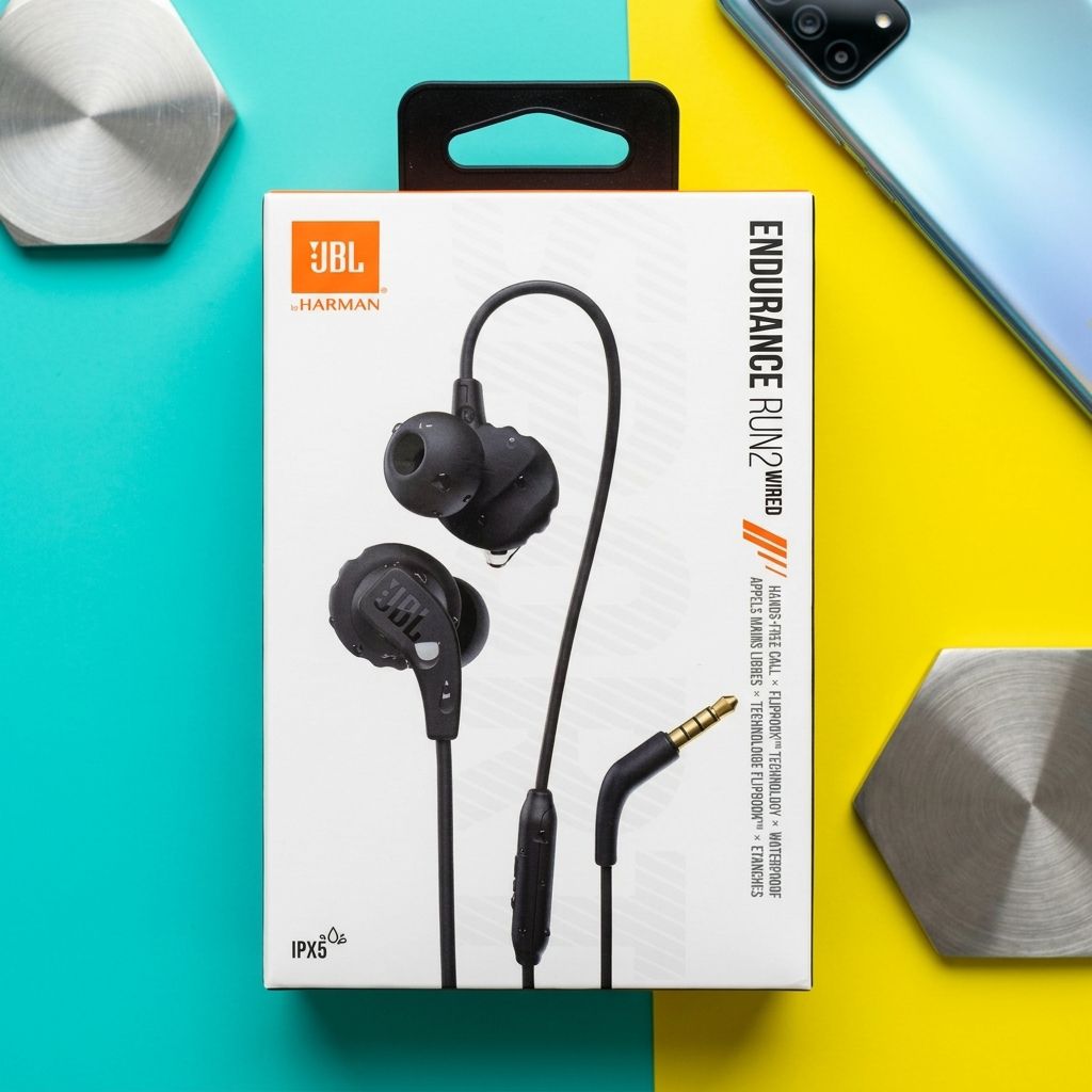 JBL Endurance Run 2 Wired Waterproof Sports In-Ear Headphones