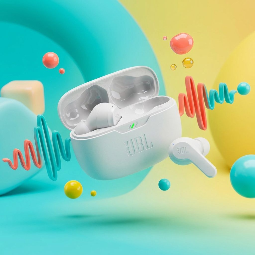 JBL Wave Beam True Wireless Earbuds 