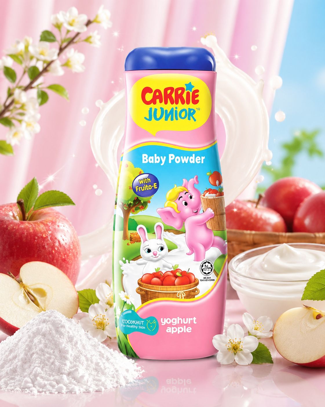 Carrie Junior Baby Powder 280g