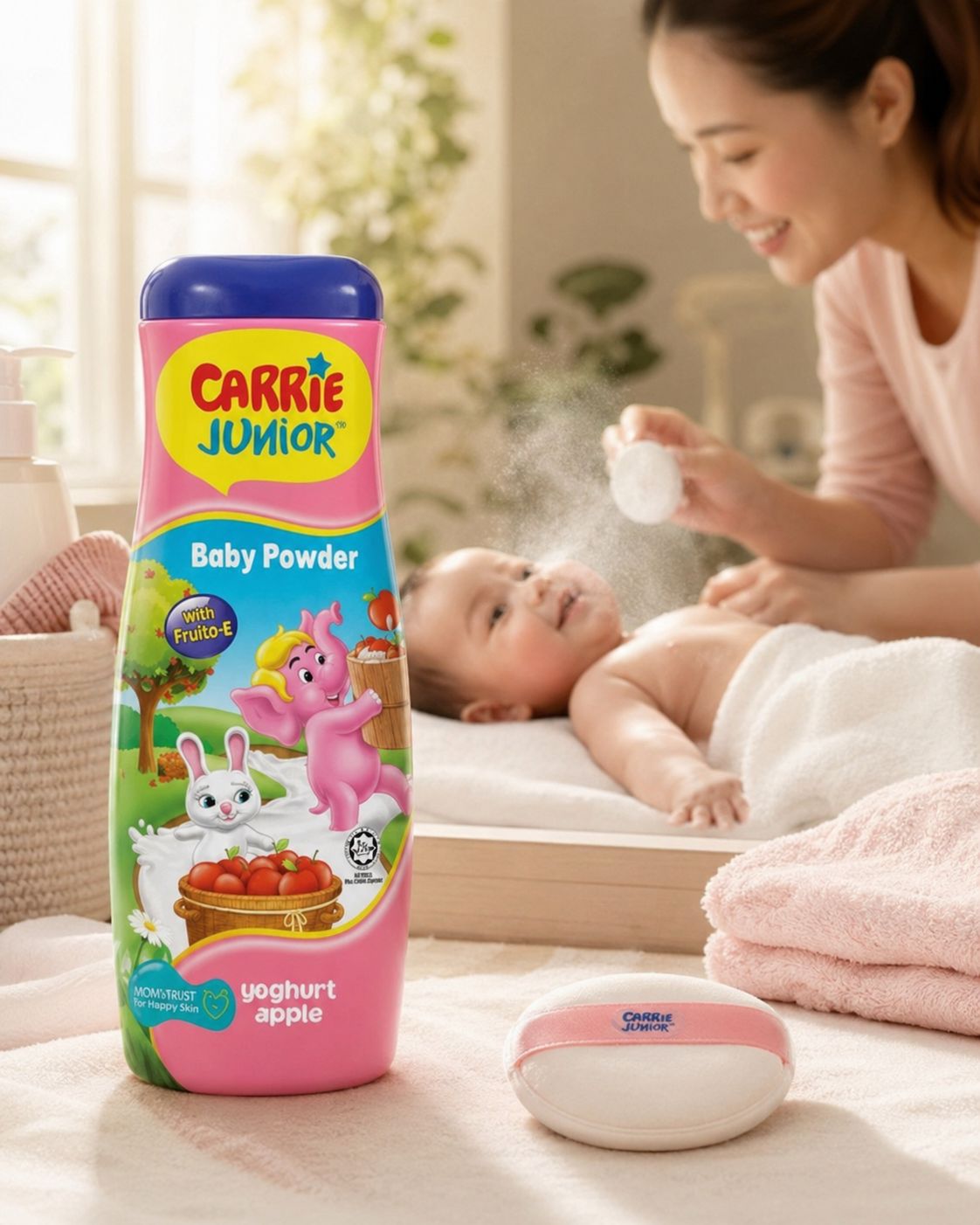 Carrie Junior Baby Powder 280g