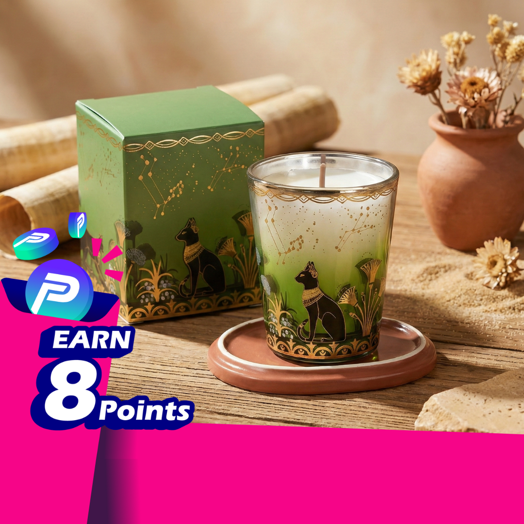 🏛️ The British Museum 🐈‍⬛ Mystic Egypt Black Cat Scented Candle