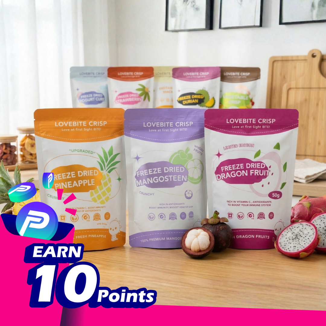 Lovebite Tropical Favourites 3-Pack Bundle (Pineapple + Mangosteen + Dragon Fruit)🍍