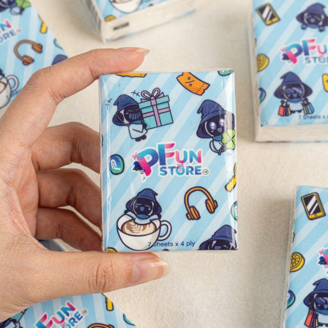 PFun Store Cute Mini Pocket Tissue (10 Packs)🛍️