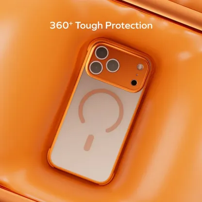 MOMAX CaseFORM Air Magnetic Case (iPhone 17 Pro Solar Orange ) – Free Shipping 🚚