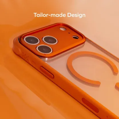 MOMAX CaseFORM Air Magnetic Case (iPhone 17 Pro Solar Orange ) – Free Shipping 🚚