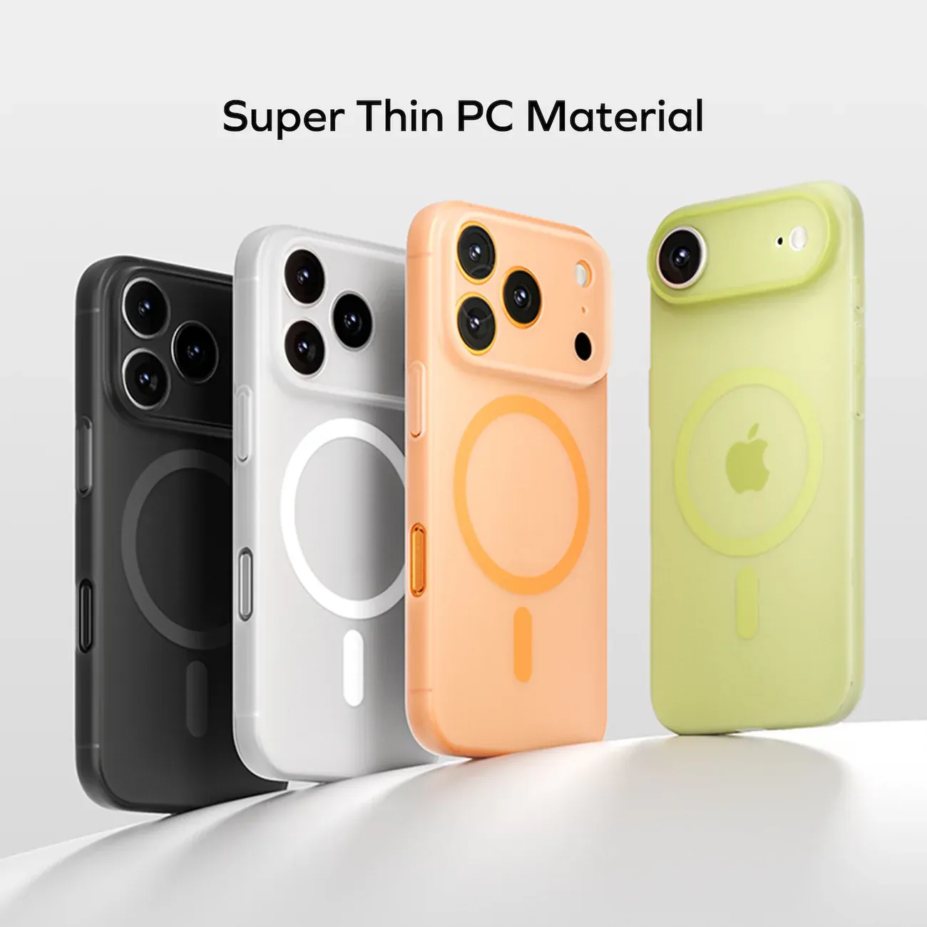 Momax CaseFORM Lite Magnetic Case iPhone 17 Pro Max series( Black)