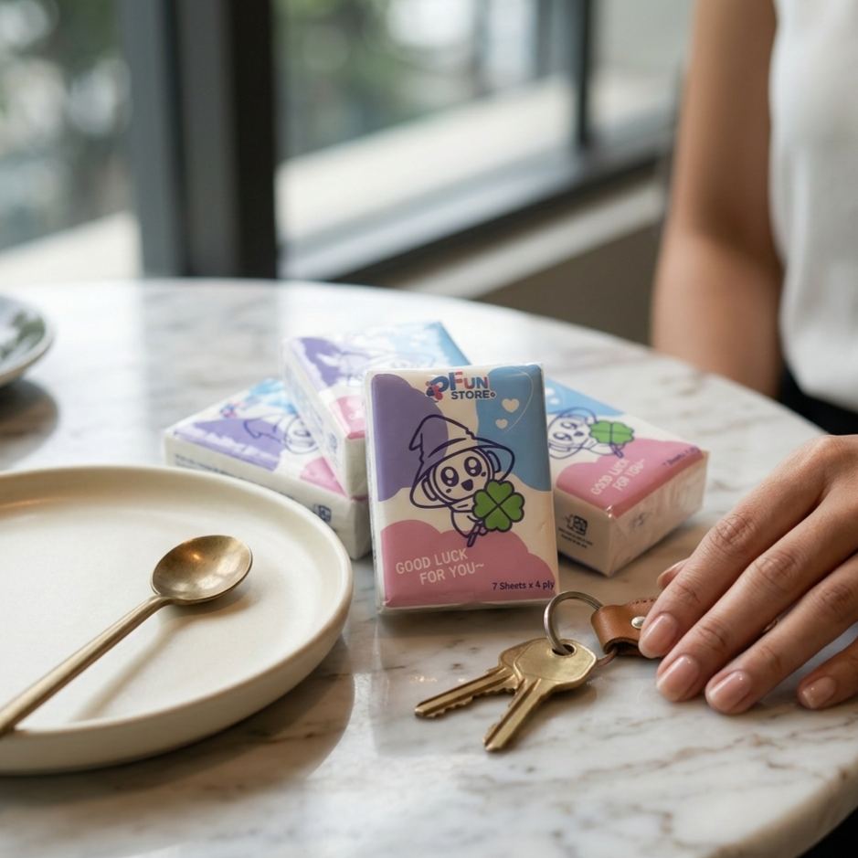  PFun Pocket Tissue Bundle (50 Packs) – Super Value Deal