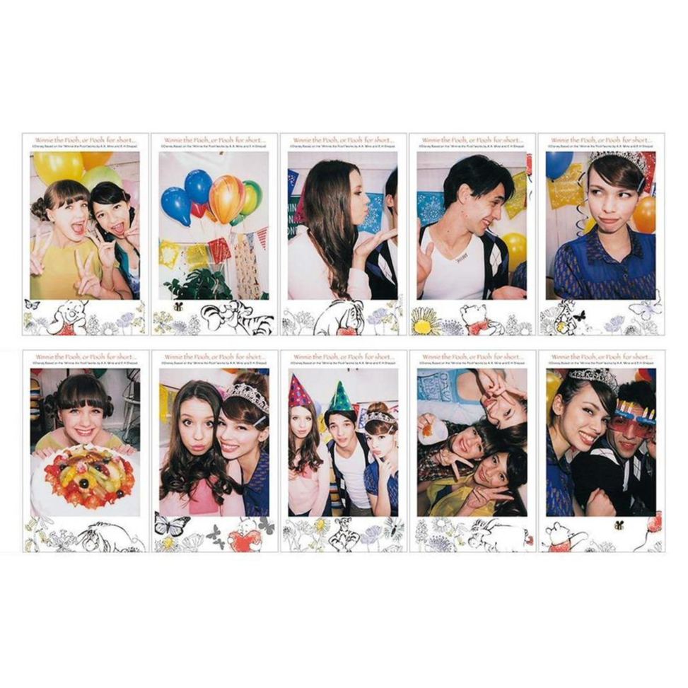 Instax™ Instant Film – Double Fun Limited Bundle (20 White Sheets + 10 Random Cartoon Design Sheets)