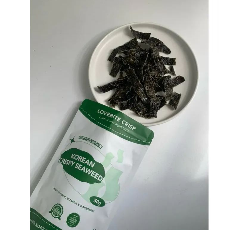 LoveBite Crisp Freeze dried Korean Crispy Seaweed ❤️ [50G] 