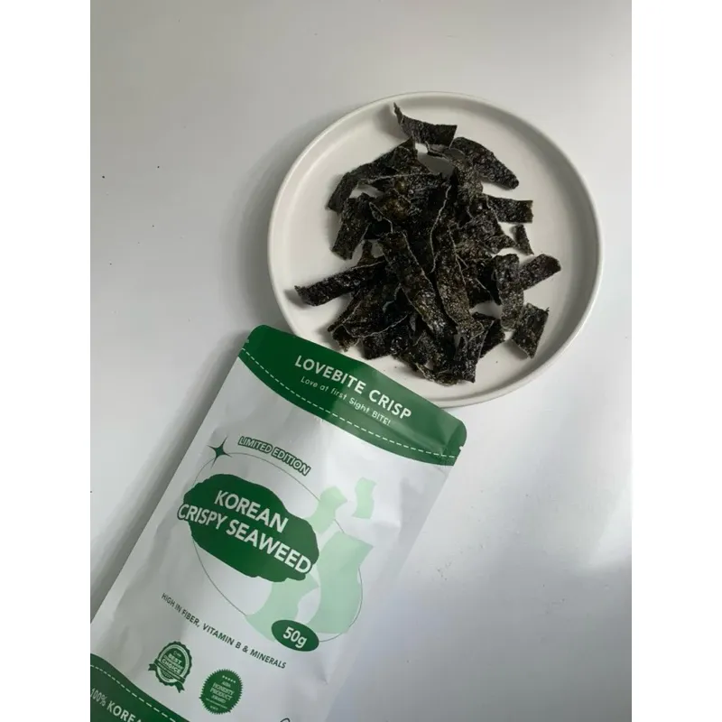 LoveBite Crisp Freeze dried Korean Crispy Seaweed ❤️ [50G] 