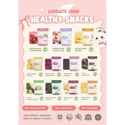 [50G] FREEZE DRIED STRAWBERRY 한국 말린 딸기 🍓