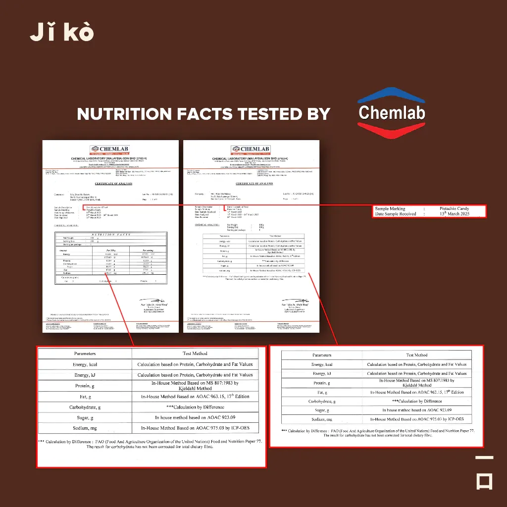 Pistachio Cracker - Handmade・Wholesome・Healthy 