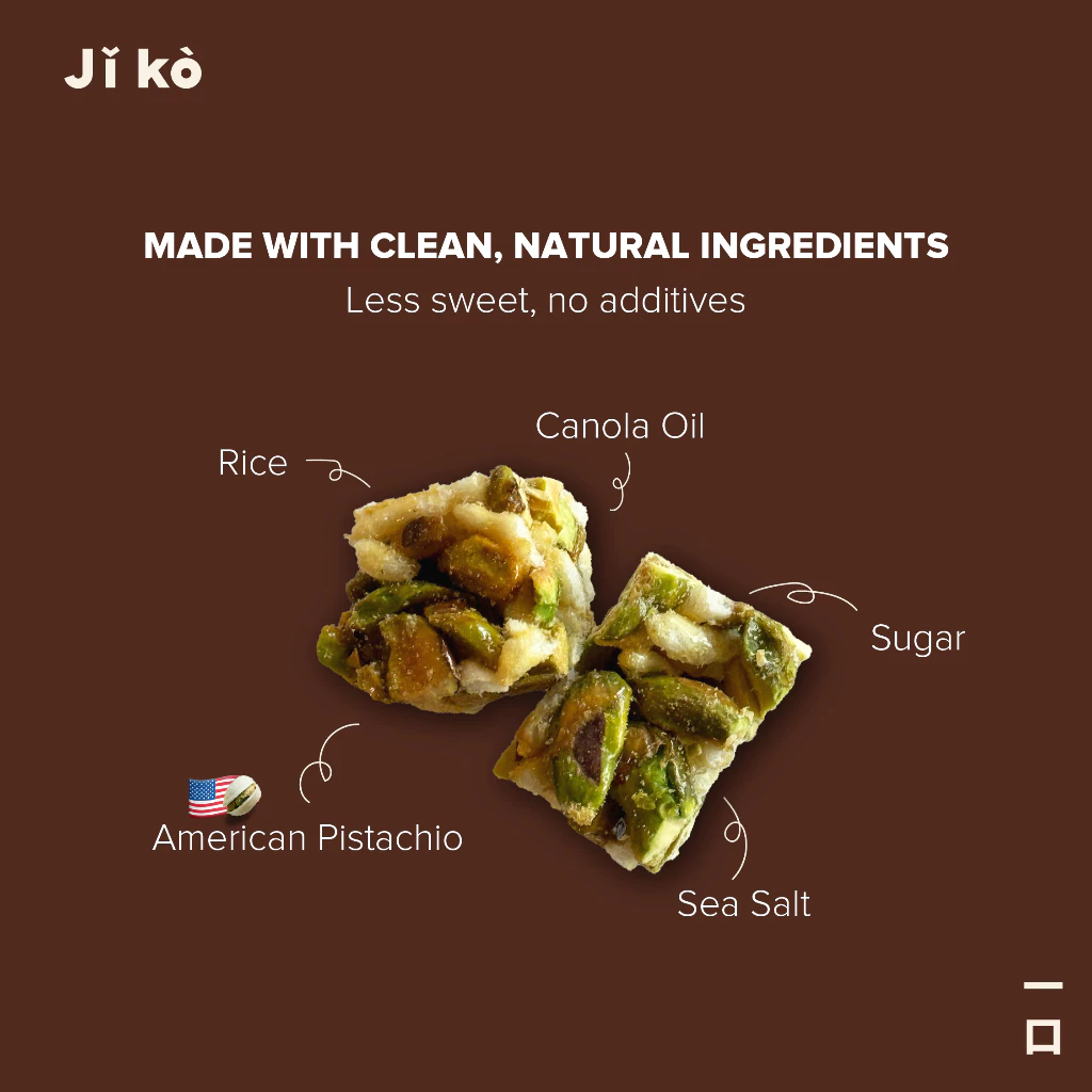 Pistachio Cracker - Handmade・Wholesome・Healthy 