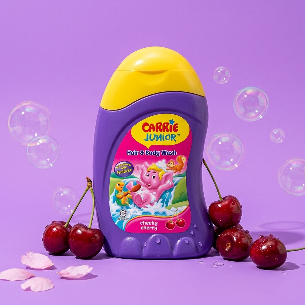Carrie Junior Baby Hair & Body Wash — Travel Size (90g)