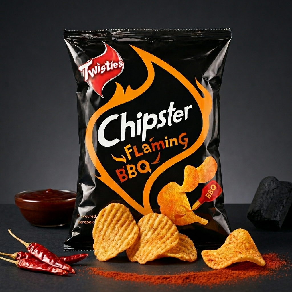  Twisties Chipster 60g — Flamin' BBQ