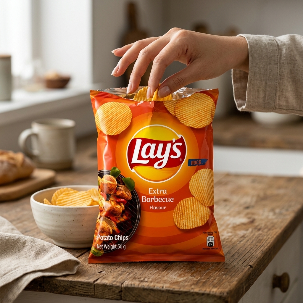 Lay's Extra Barbecue Potato Chips 50g