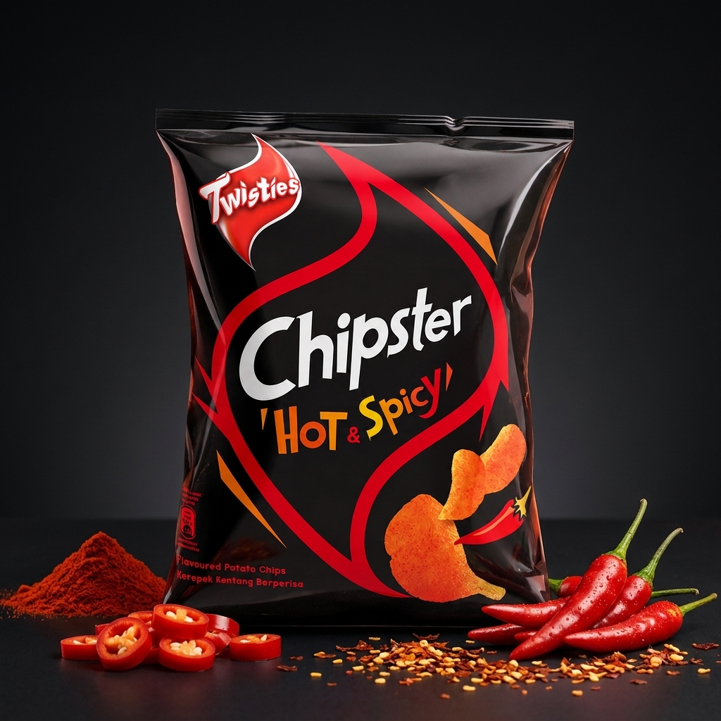 Twisties Chipster 60g — Hot & Spicy