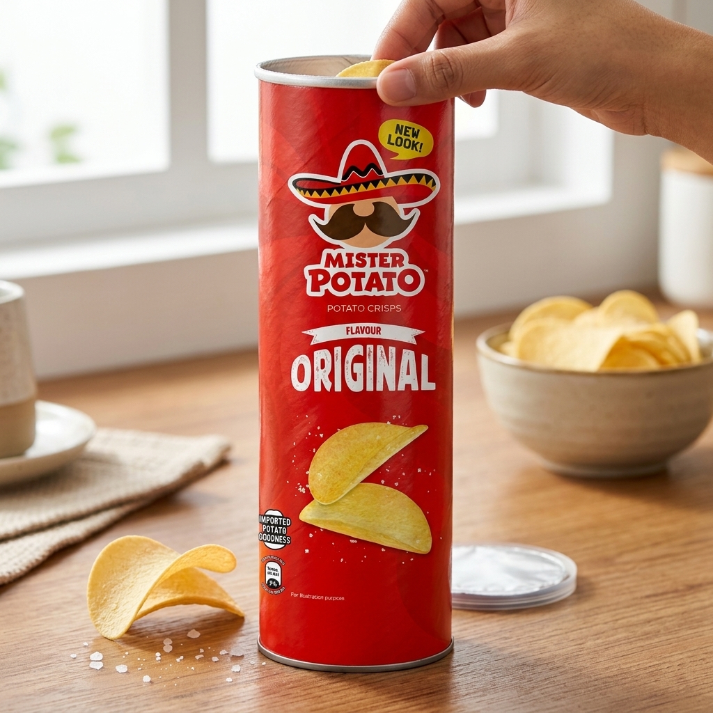 Mister Potato Crisps 125g — Original