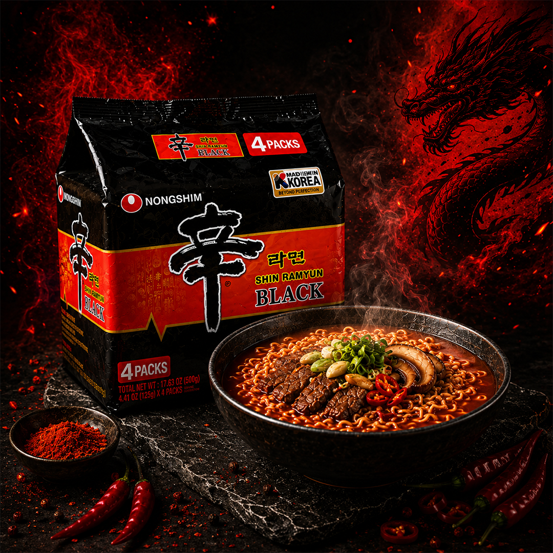 Nongshim Shin Ramyun Black Premium 4-Pack
