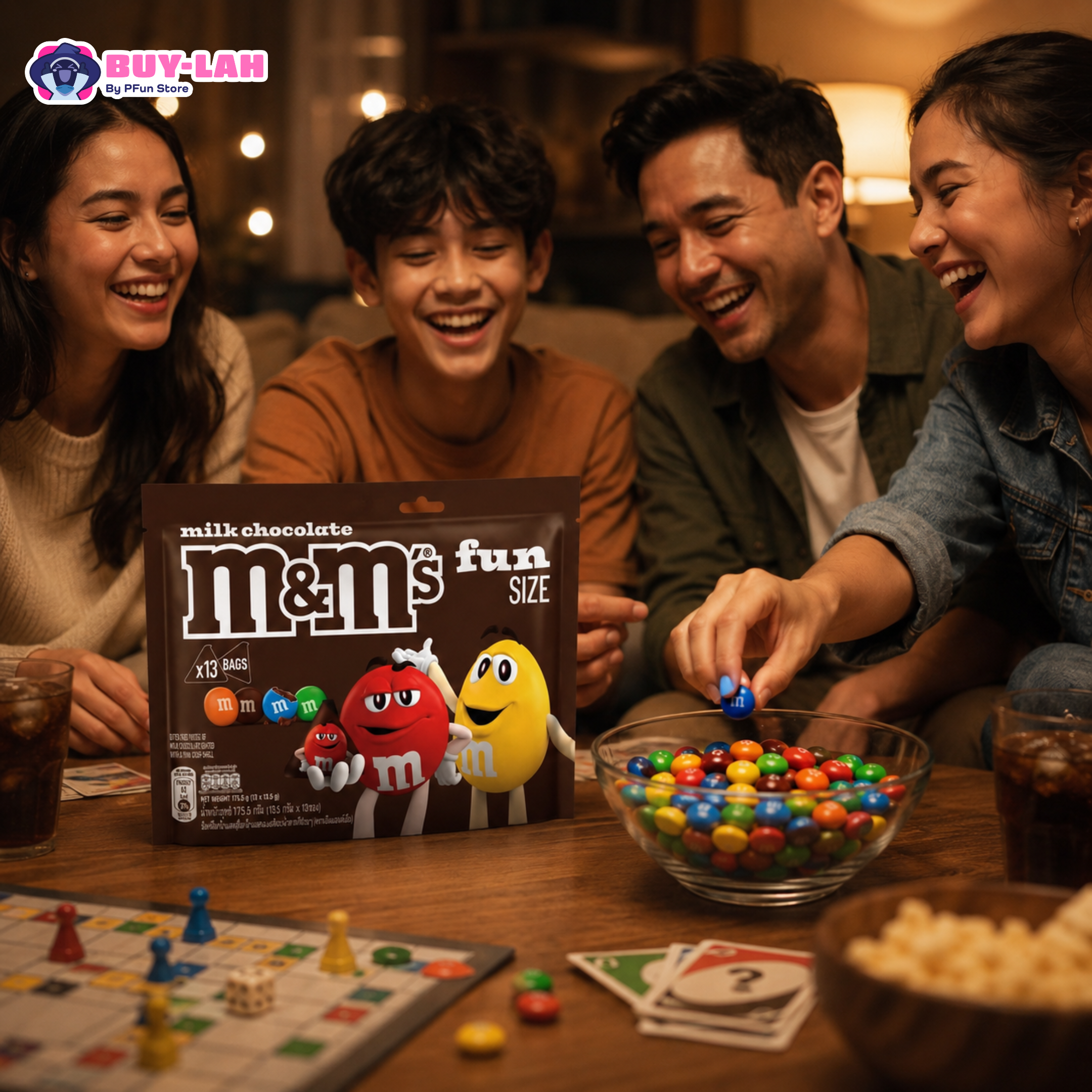 M&M's Milk Chocolate Fun Size  (13 x 13.5g)