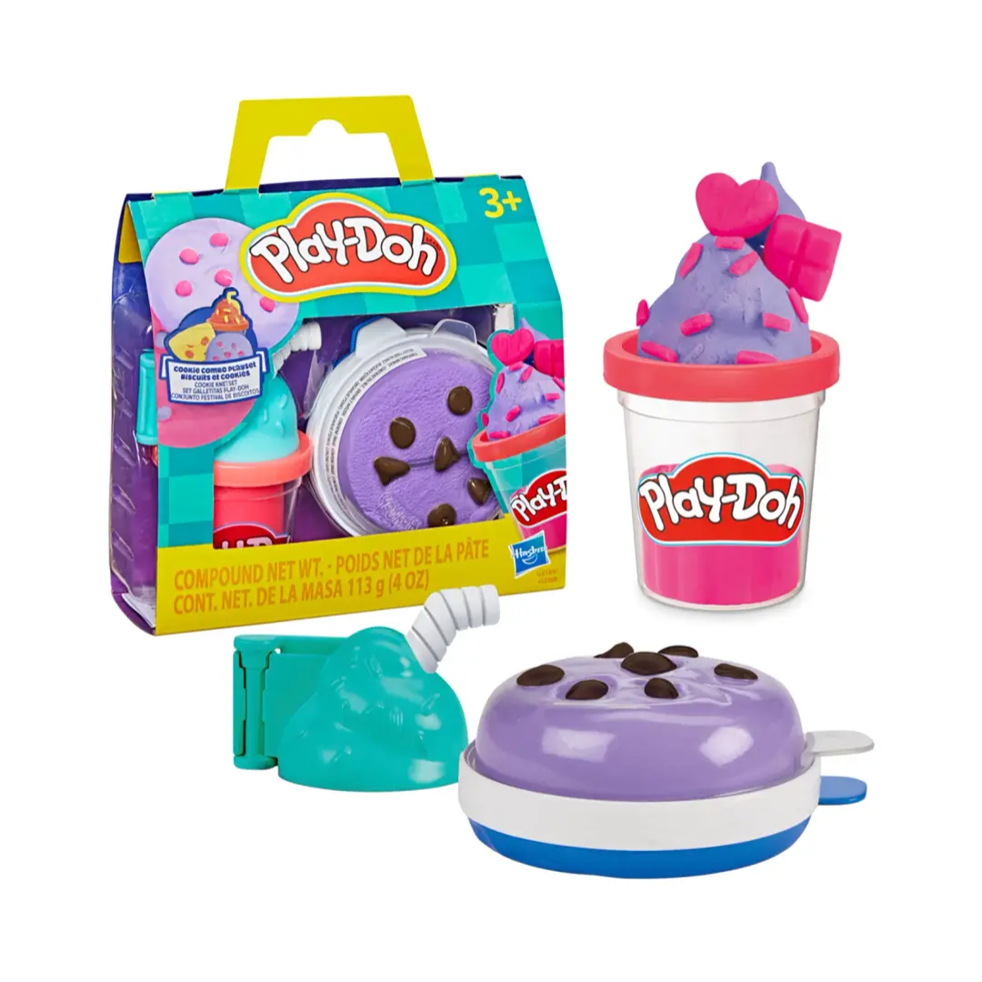 PLD TREATS TO GO COOKIE COMBO PLAYSET + PIZZA & MILKSHAKE PLAYSET