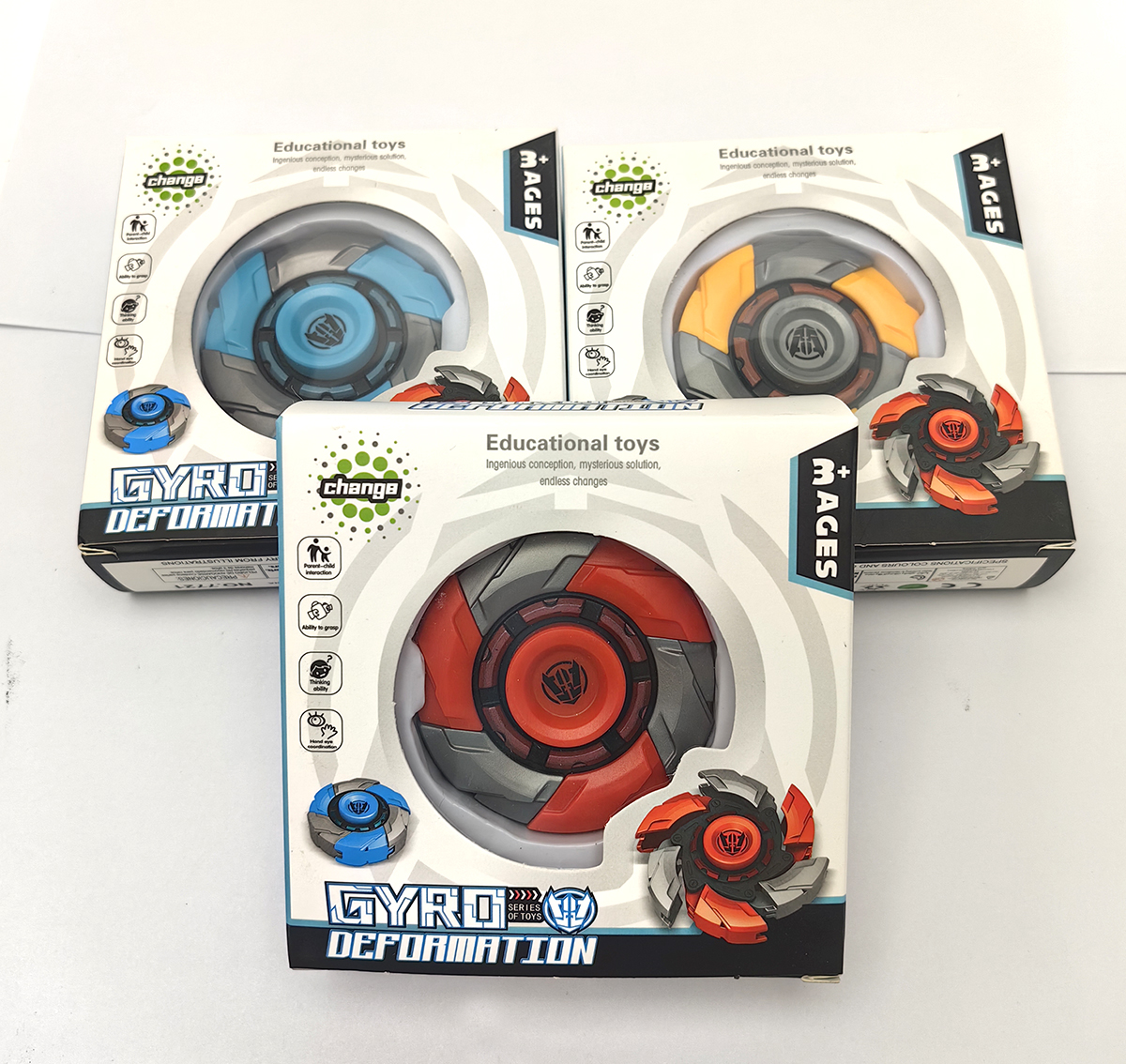 Stress Relief Game, Fingertip Mechanical Gyro