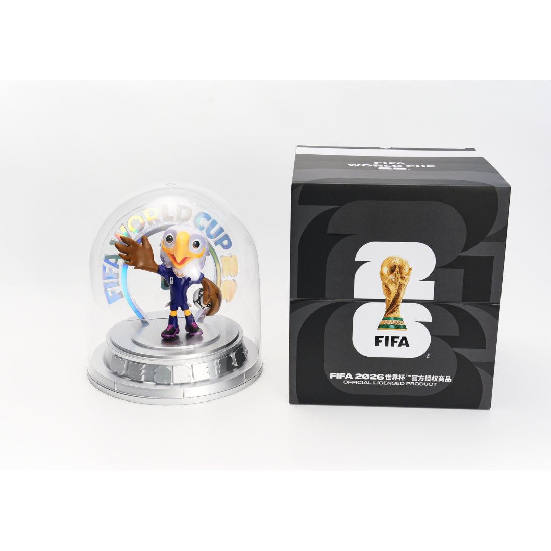 FIFA FCW26 USA-CAN-MEX 3D Mascot Figurine（15CM Silver Collector's Edition）